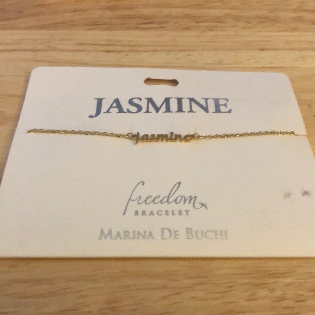 Jasmine Name Bracelet 10$